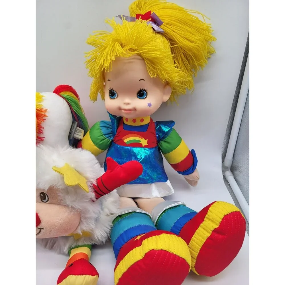 Hallmark Rainbow Brite 18" Doll, Starlite Horse, Twink Sprite Plush Toys 2016 - Picture 2 of 11